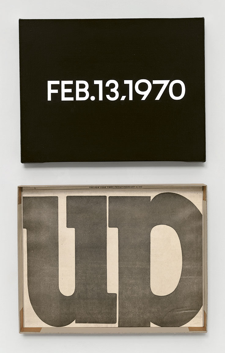 Featured image of article: On Kawara Image of the Day: February 13