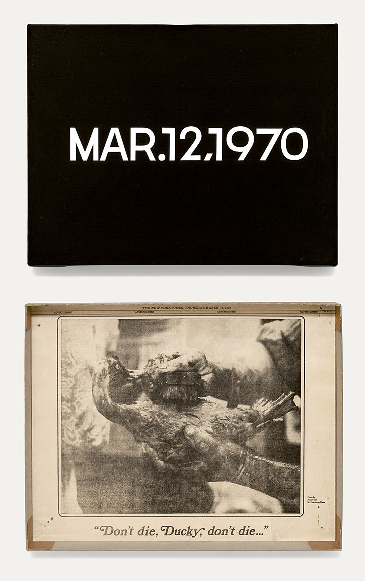Featured image of article: On Kawara Image of the Day: March 12